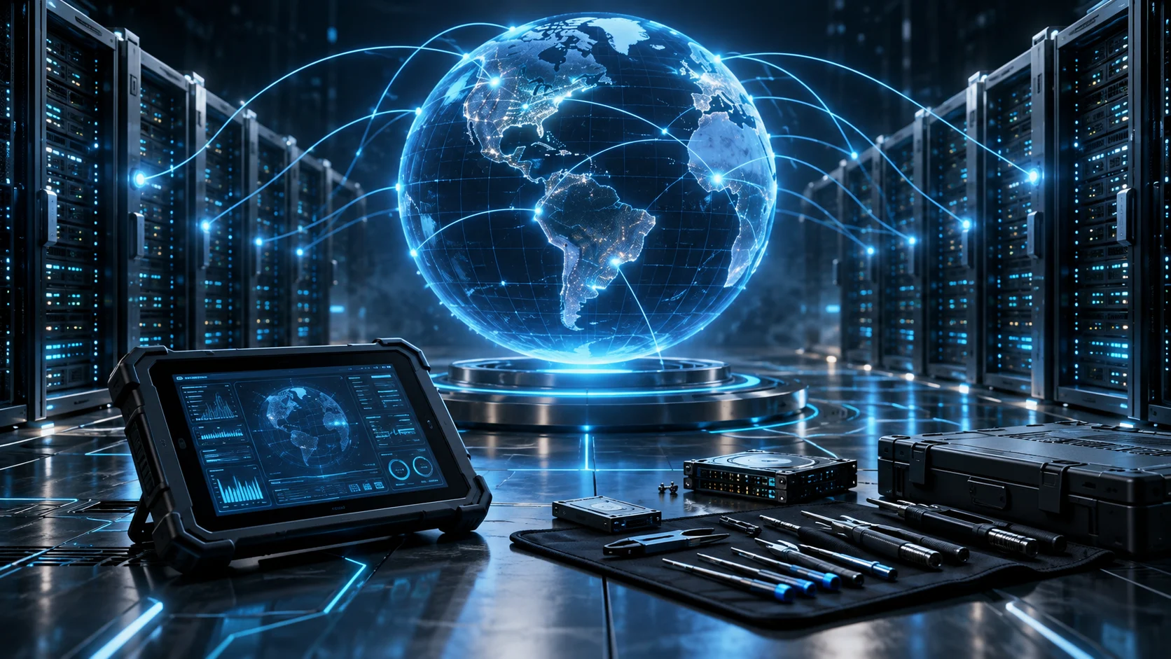 International-Maintenance — illustrative technology service artwork